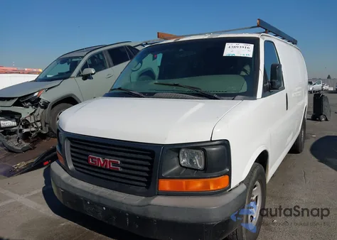 2007 GMC Savana Work Van z USA, uszkodzony, nr VIN 1GTGG25V771129674